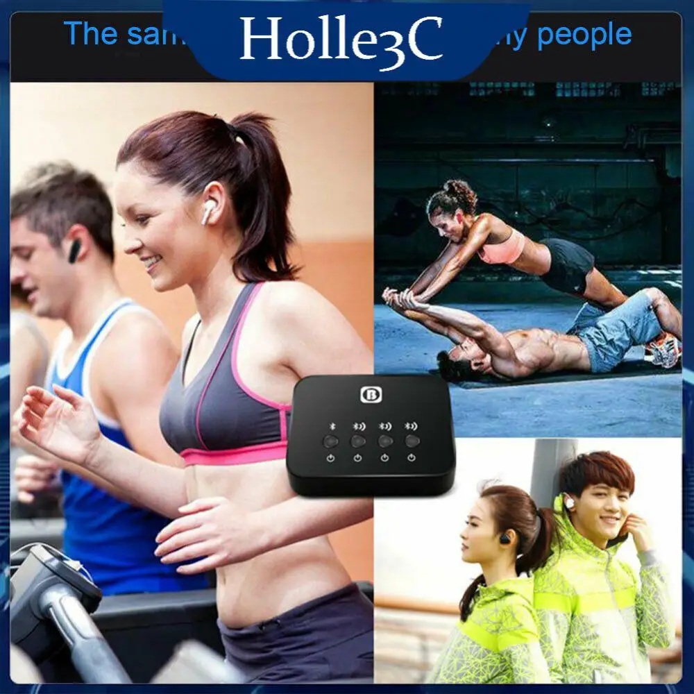 

Wireless Audio Receiver 4.0 Audio Transmitter Multi-point Music Usb Receiver For Tv Headphones Portable Sharer Adapter