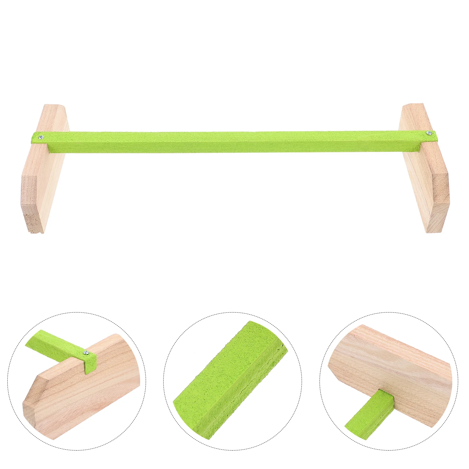 

Chicken Stand Hen Standing Rod Funny Rooster Toy Frame Perch Parrot Balance Pet Balancing Plaything