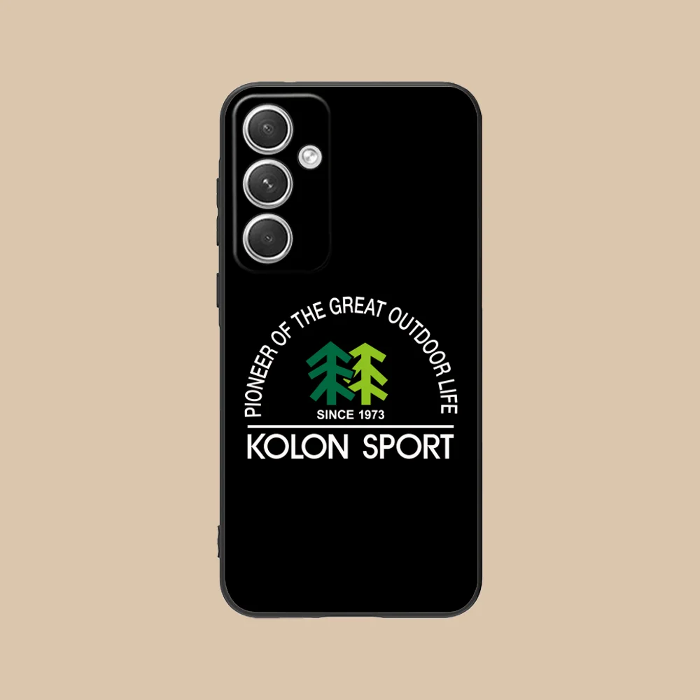 Чехол для мобильного телефона K-Kolon Sport Samsung Galaxy S24 S23 S22 S21 S20 S10 S9 Plus FE Ultra Lite черный