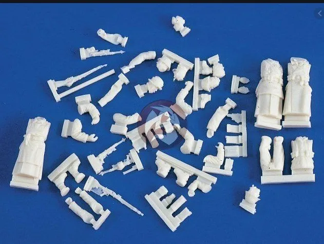 

1/35 Die-cast Resin Manufacturing Soldier Model Resin Model Character Modification Accessories Unpainted