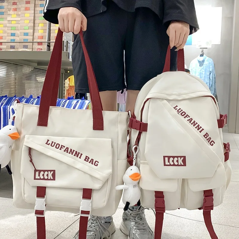 

Японский Школьный ранец для девочек-подростков, сумки с несколькими карманами, милый женский рюкзак в стиле Харадзюку