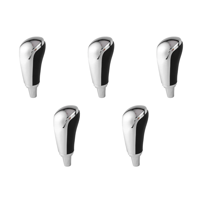 

5X Car Chrome Automatic Transmission Gear Shift Knob Fit For Mazda 6 3 5 8 CX-7 2011