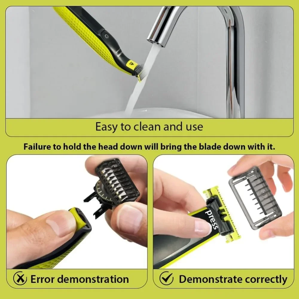 Наборы насадок для расчески совместимые с лезвием Philips сменный комплект триммера