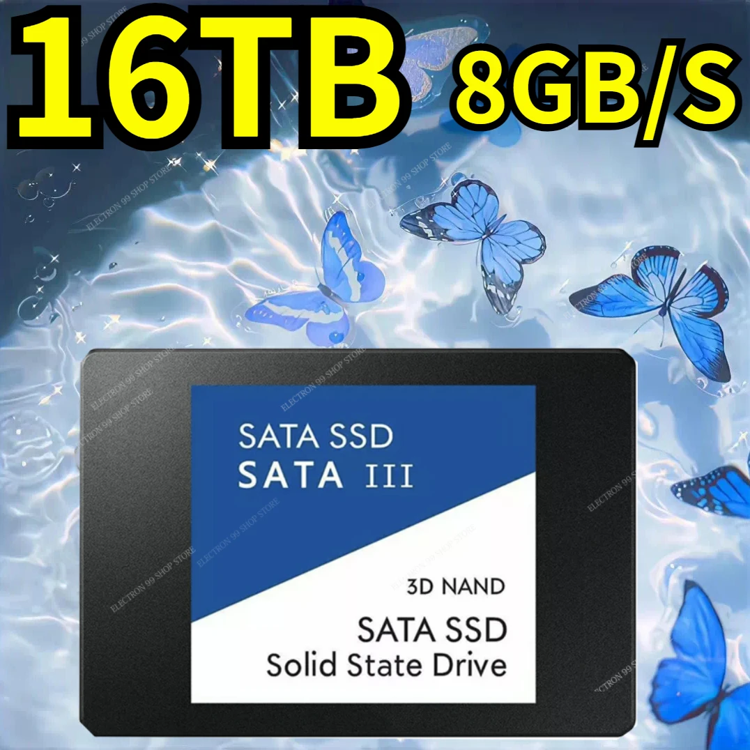 

8TB New2023 Original Sata3 Ssd 4TB 240GB 120GB 256GB 480GB 512GB 1TB 2TB Hdd 2.5 Hard Disk Disc 2.5 " Internal Solid State Drive