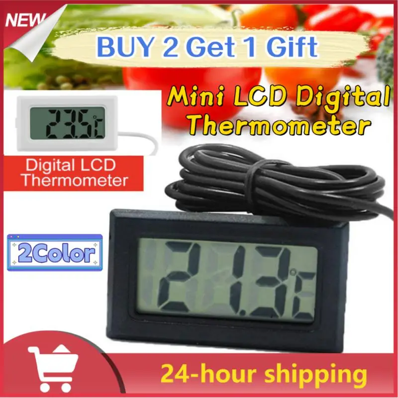 

Измеритель влажности удобный ЖК цифровой водонепроницаемый датчик температуры аквариумные аксессуары электронный термометр Мини