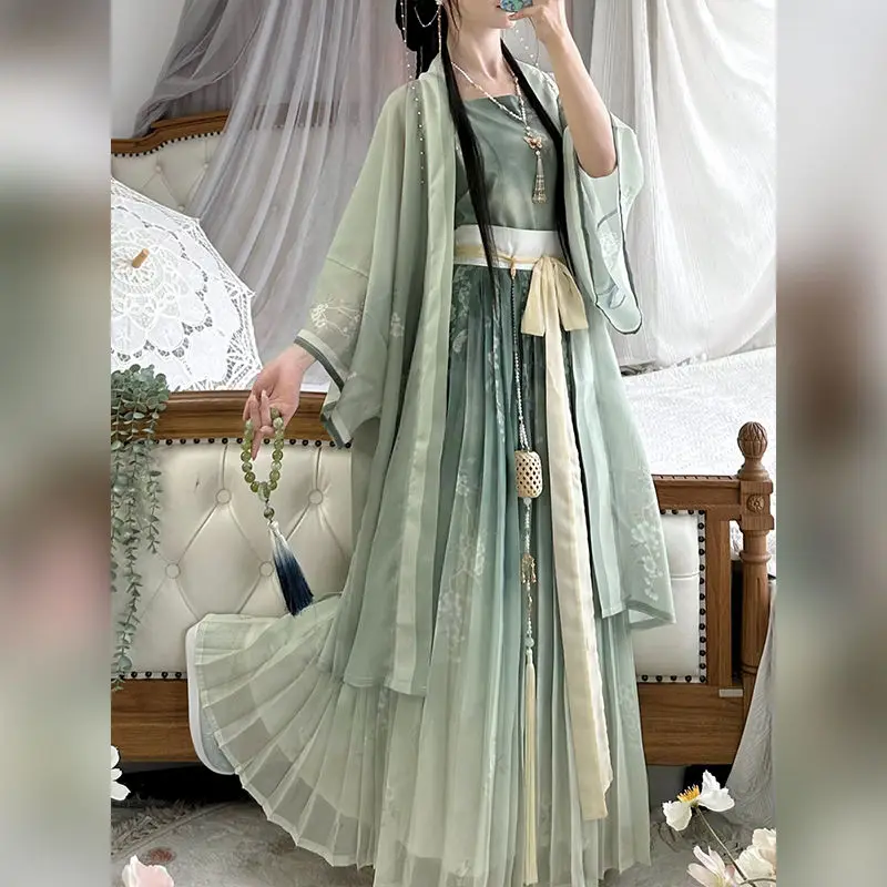 Костюм ханьфу в китайском стиле женское традиционное элегантное платье