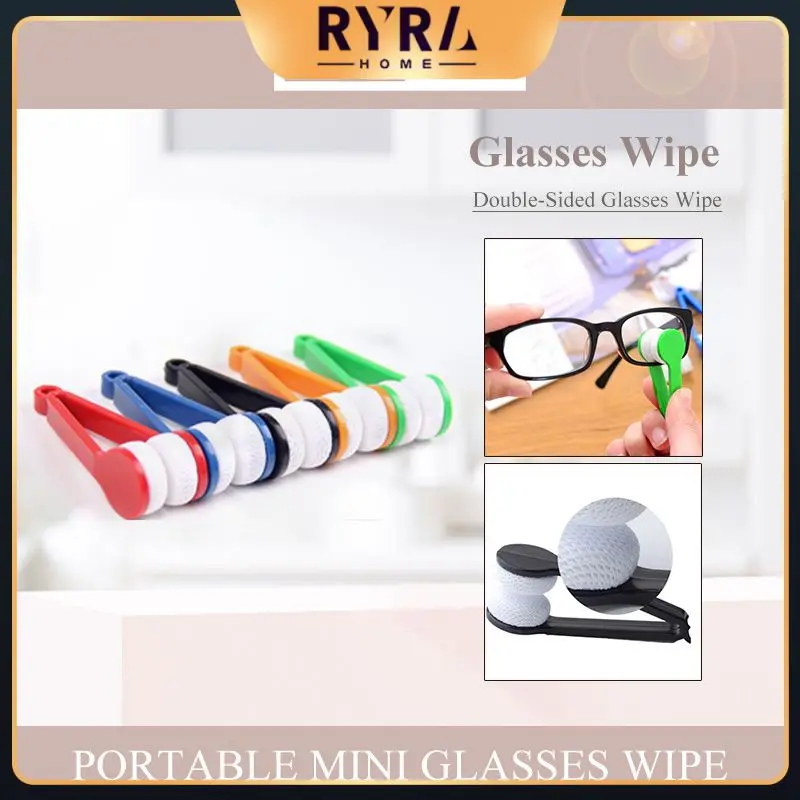

High Quality Powerful Cleaning Function Brushes Brand New Eyeglass Cleaner Brush Fine Fiber Screen Rub Mini Portable