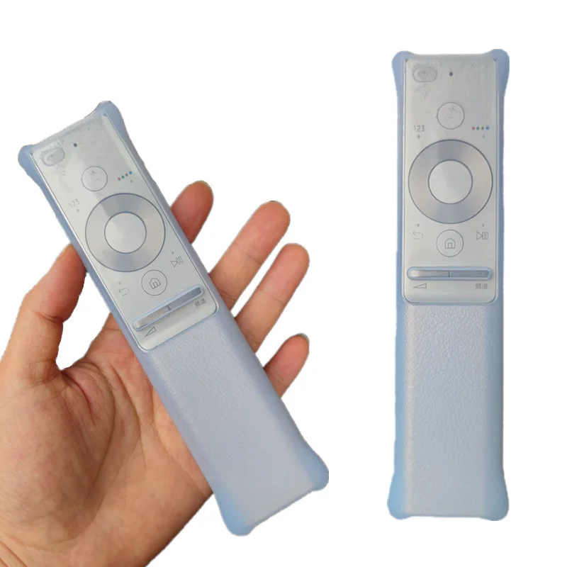 

1Pc Silicone Cover Case For Samsung Voice TV Remote Control Protective Sleeve BN59-01265A/01272A Serie All-inclusive Dust-proof