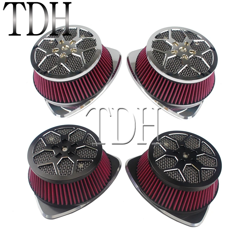 Big Air Kit XXX Dual Twin Воздушный фильтр Комплект для Suzuki  