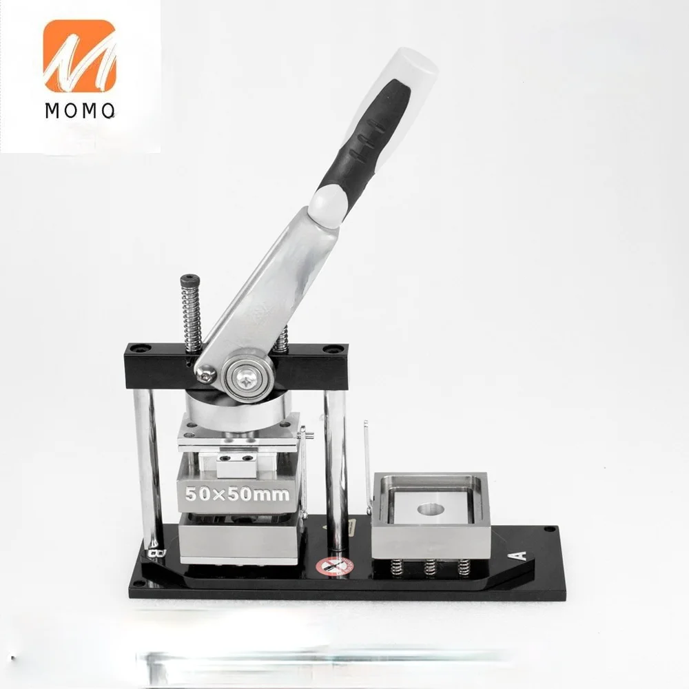 Машина для изготовления значков с магнитом на холодильник прямоугольной формы