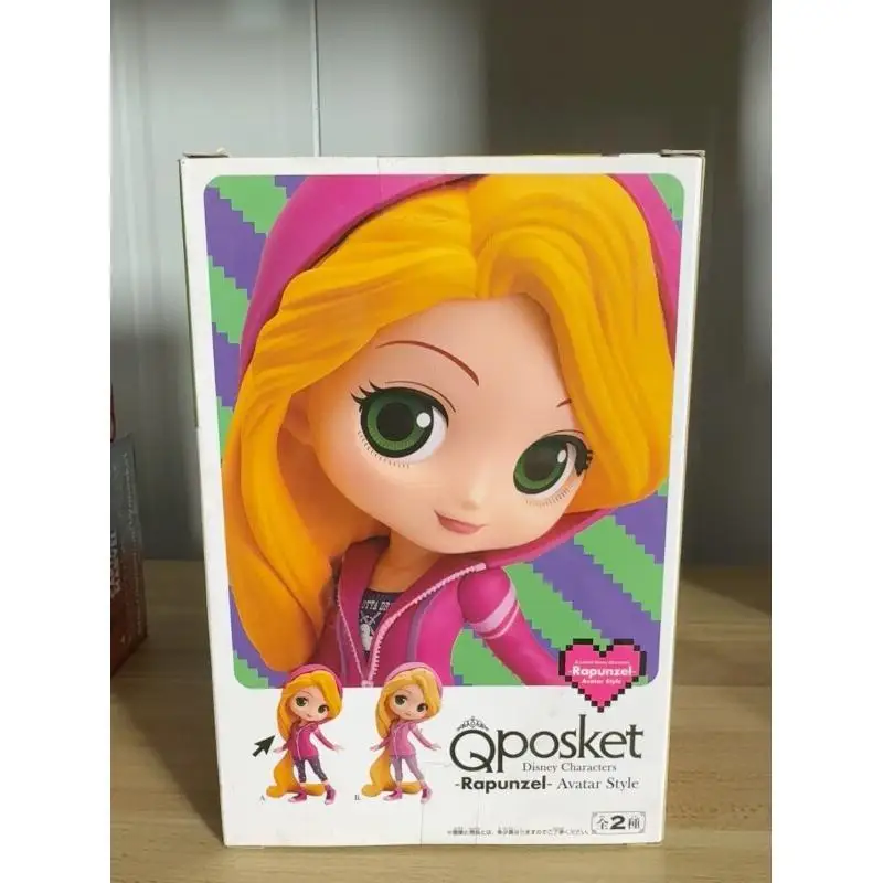 Фото Коллекционная фигурка Bandai Qposket Disney Princess 16746: Рапунцель в повседневном наряде (из мультфильма «Запутанная история») №1