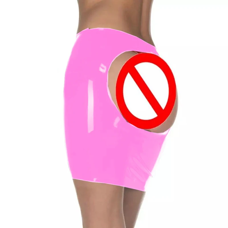 Новое поступление Женская эротическая готическая юбка из искусственной кожи