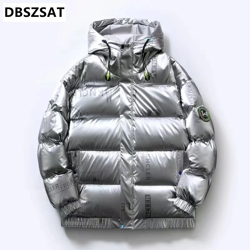 XKK 2025 Новая зимняя мужская парка ветрозащитная Мужская Толстая теплая куртка