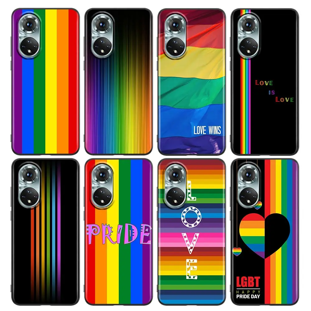

Rainbow Pride Flag For Honor 50 Case Honor 50 60 70 Pro 30i 20 20i 10 10i 8X 9X 9A X7 X8 X9 Magic4 Cases Cover Gay Lesbians LGBT