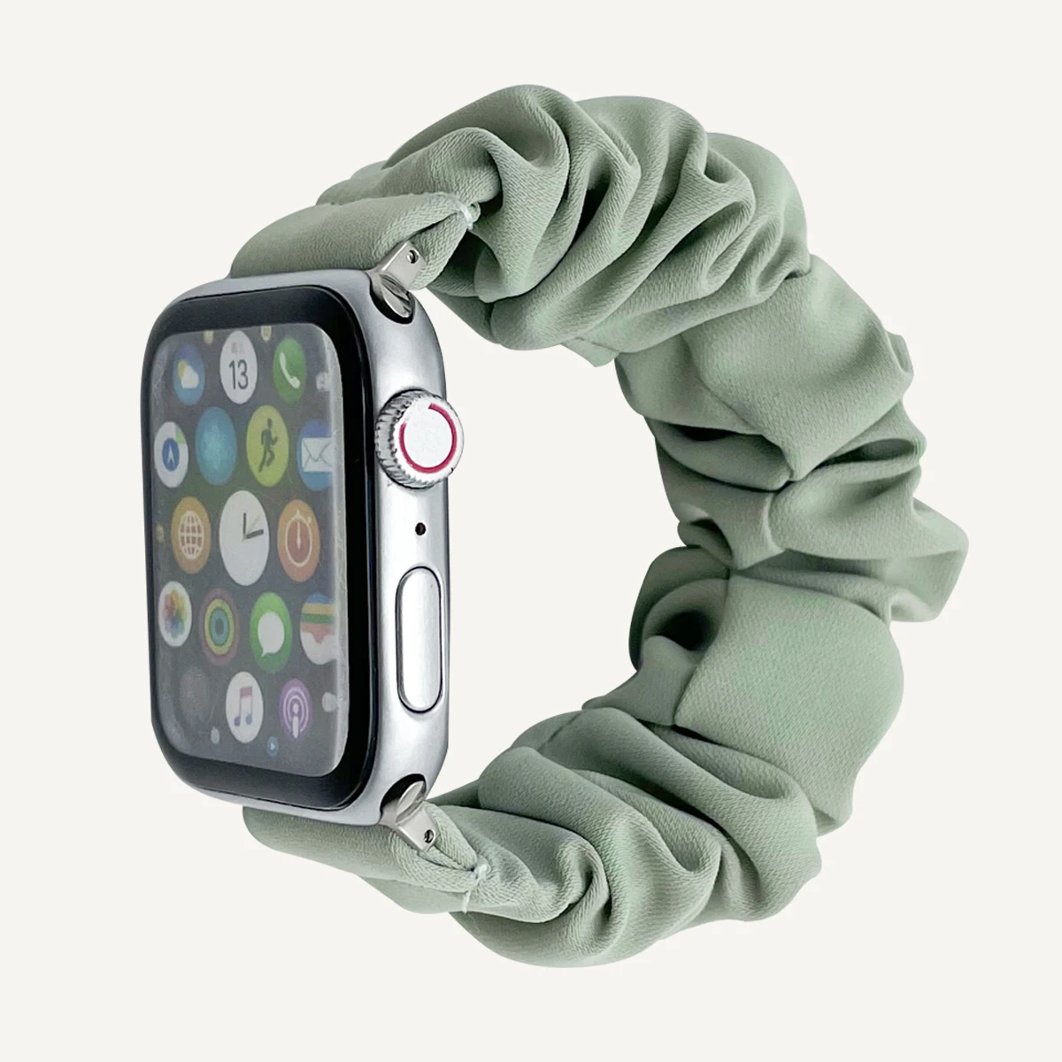 Ремешок для часов scruntie Solo совместимый с Apple Watch 38 мм 40 41 42 44 45