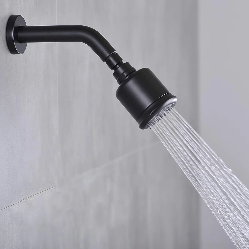 6-дюймовый душевой рычаг и фланцевый-сменный настенный из твердой латуни для