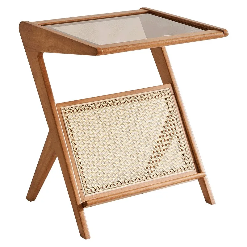 Кофейный столик из массива дерева диван боковой угловой для гостиной креативные