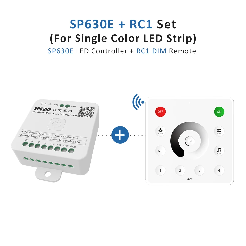 

MJJCLED RGB Контроллер SP630E Bluetooth