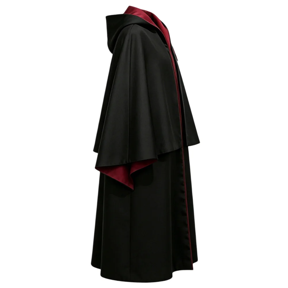 Фото Мантия с капюшоном Хогвартс по сериалу 2026 костюм Гарри Поттер для взрослых 4 факультета Гриффиндор Пуффендуй Когтевран Слизерин на Хэллоуин тематический парк и театральные выступления №4
