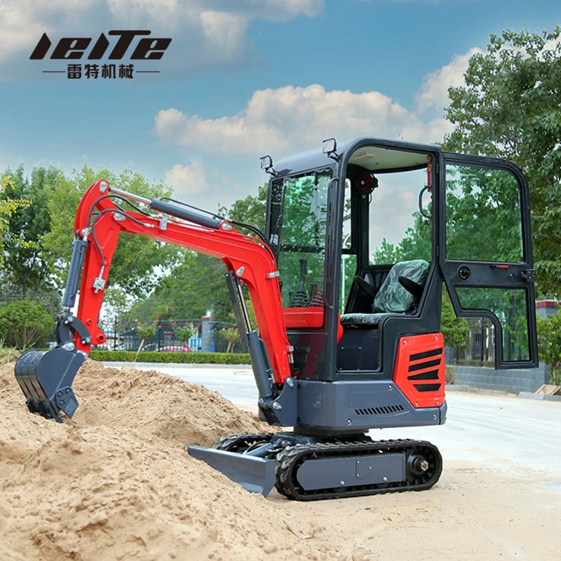 Chinese Excavator Manufacturer Wholesale 1Ton Hydraulic Mini Excavator LT1012 PLUS  1.2 Ton Small Digger Ex-factory Price