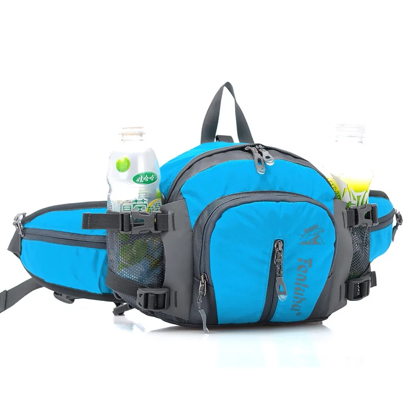 1=4Bags Hot Selling More Color Choice  Waterproof Nylon Nice  Multi-function Waist Backpack Bag