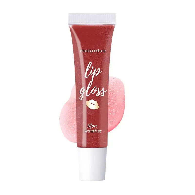 

Moisturizing Lip Gloss Non-Sticky Hydrating Lip Oil High Gloss Tinted Lip Moisturizer Effectively Nourishes The Lip Skin For