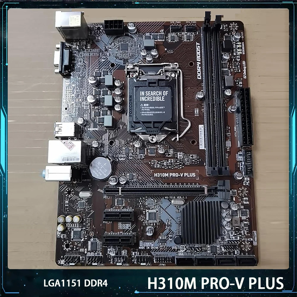 

H110M Φ для Msi LGA1151 DDR4 32GB SATA3 PRO-A USB3.1 Gen1 Micro ATX материнская плата для настольного компьютера высокого качества