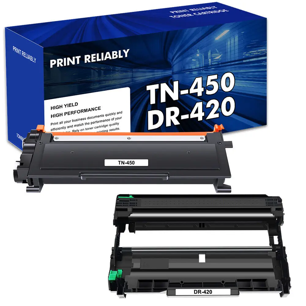 Картридж 1 TN450 + картридж DR420 для фотографий