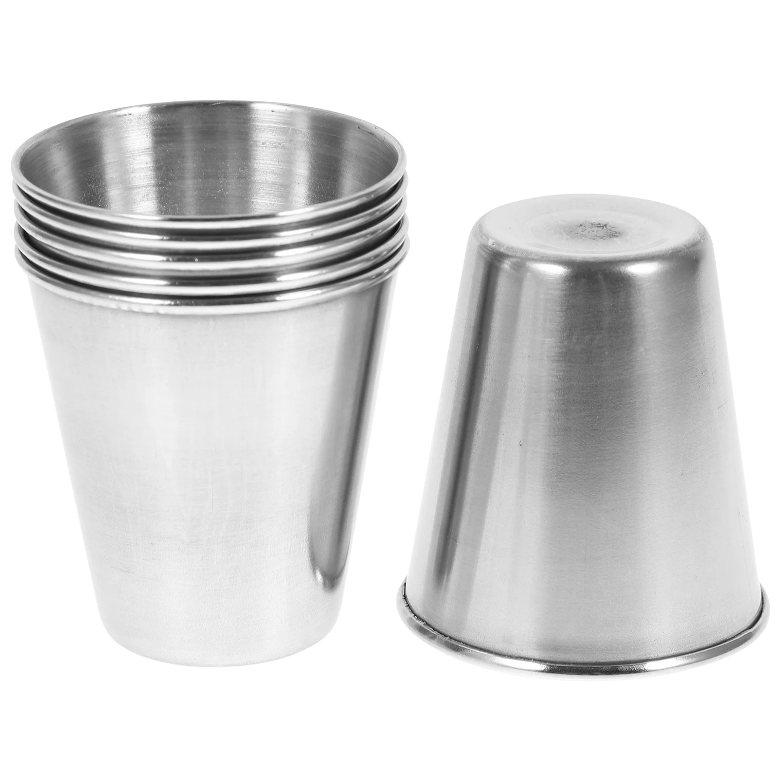 

Glasses Shot Cup Metal Beer Steel Cupsstainless Coffee Tumbler Tea Muggroomsmen Bulk Whiskey Shatterproof Cocktail Stackable