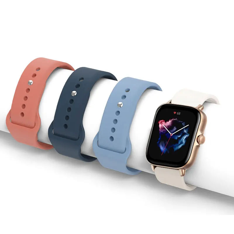 

Ремешок 20 мм 22 мм для смарт-часов Amazfit gts/3/2/Bip/gts2 /Mini Gtr 2 2e 47 мм, Samsung galaxy watch 4/Classic/3 45 мм 46 мм