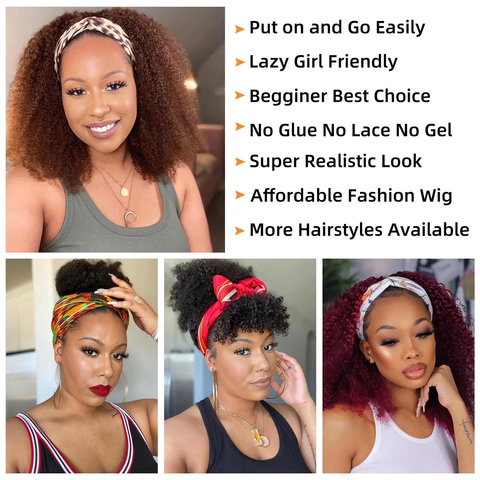 Искусственные кудрявые волосы с эффектом омбре натуральные бразильские для