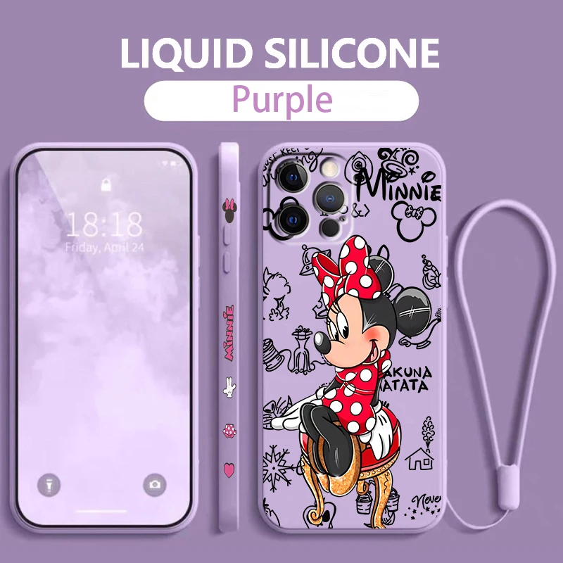 Чехол для телефона из ТПУ Apple iPhone 15 14 13 12 11 XS XR X 8 7 SE Pro Max Plus Mini