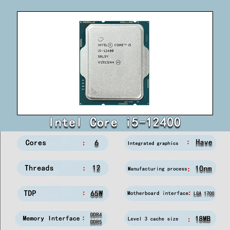 Материнская плата GIGABYTE GA B660M AORUS PRO DDR4 + процессор Intel i5 12400 B660 LGA1700 новый но с