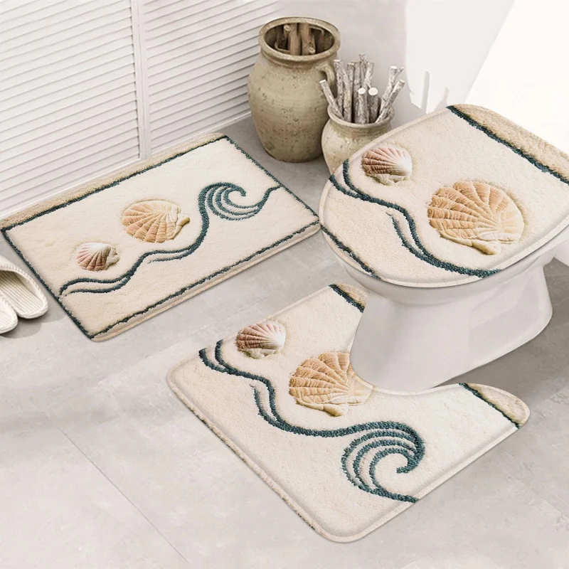 

3 шт. противоскользящие резиновые коврики для ванной комнаты