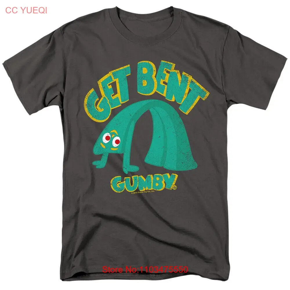 Футболка Gumby с надписью Get Bent-До 5X