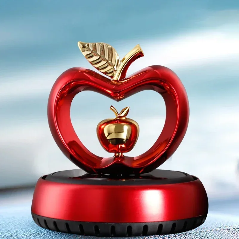 

Автомобильные освежители воздуха с вращающимся солнечной батареей, украшение для автомобильных духов, снятие стресса и очищает запахи, использование в автомобиле, офис