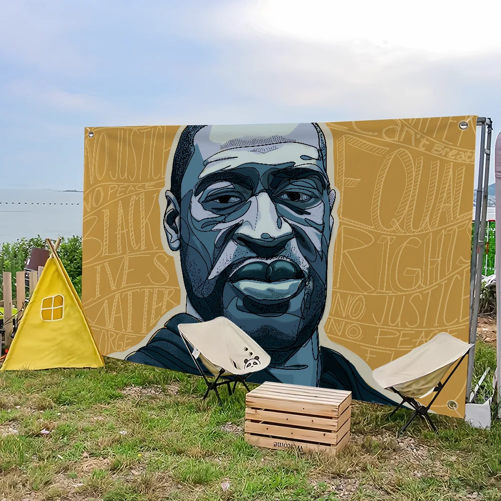 Флаг G-George для пикника вечеринки художественное украшение дома Floyd открытый