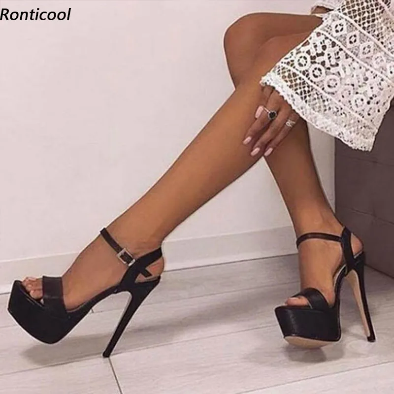 

Женские замшевые босоножки с острым носком, размеры 5-15