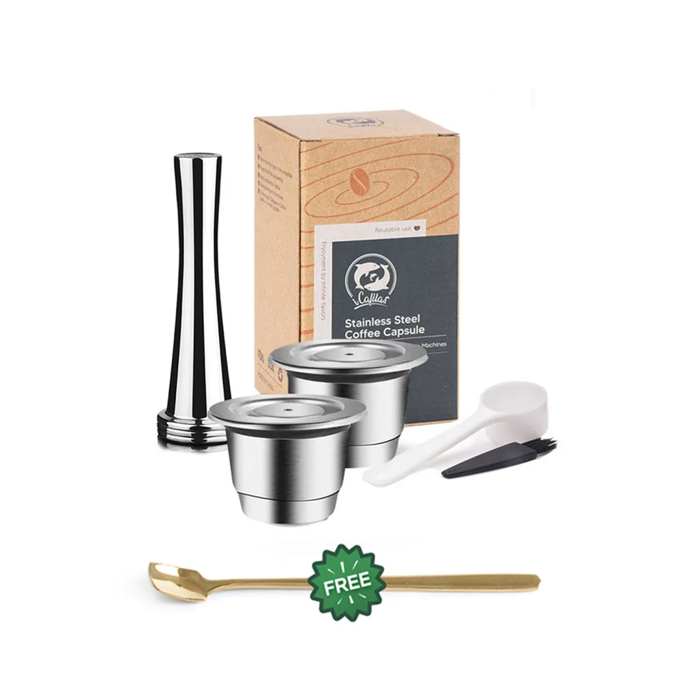 

Многоразовые капсулы для Nespresso из нержавеющей стали i Cafilas