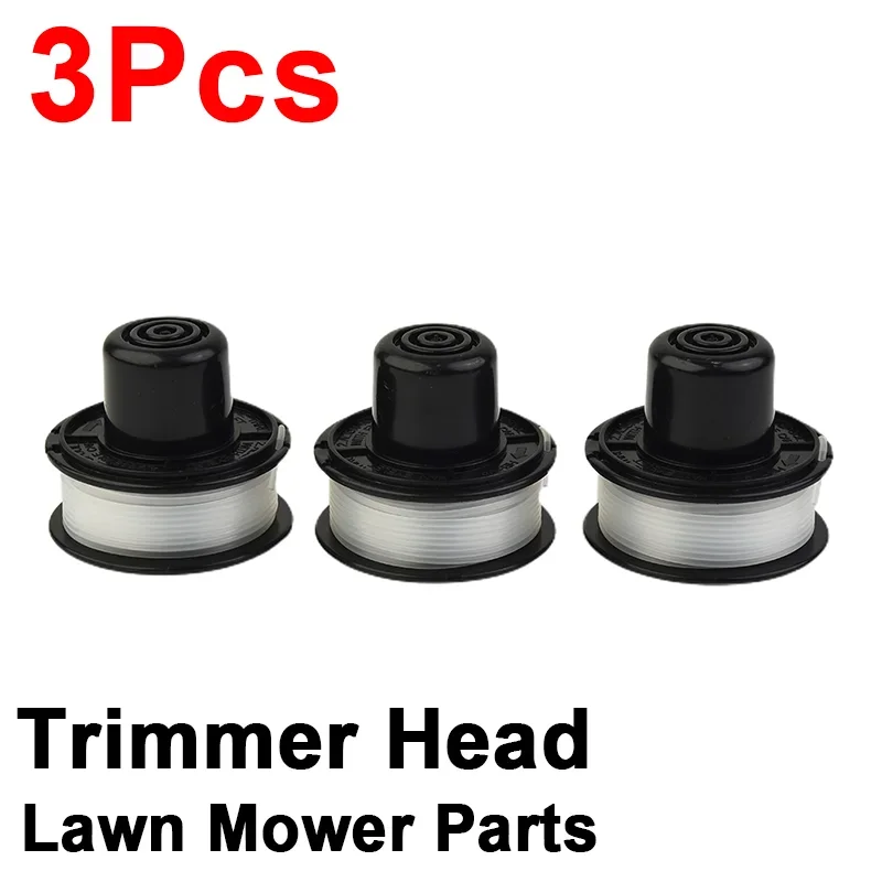 

3 шт., триммерные головки Black & Decker Bump Feed, катушка A6226 GL250 GL310 GL360, новые триммерные головки для травы и сорняков, садовые инструменты