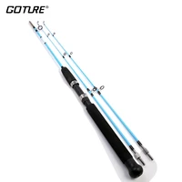 goture 1 5m 2 1m spinning casting rod mmh double tips fiberglass solid lure fishing rod turnbuckle tip connector fishing pole