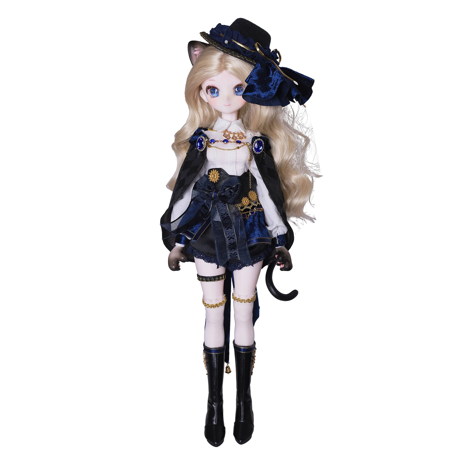 Кукла BJD ShugaFairy Xingxing C D 14, полный комплект из смолы, ручная работа, винтажный стиль, с декором в виде драгоценных камней, в образе благородного кота-вора, шарнирная кукла (art.: 3920db25dcadd) - 3920db25dcadd