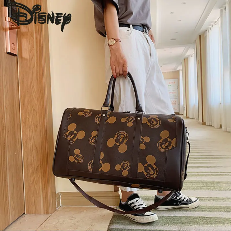 Disney Mickey's New Unisex Travel Bag Fashionable High Quality Luggage Bag Popular Large Capacity Easy Carrying Crossbody Bag