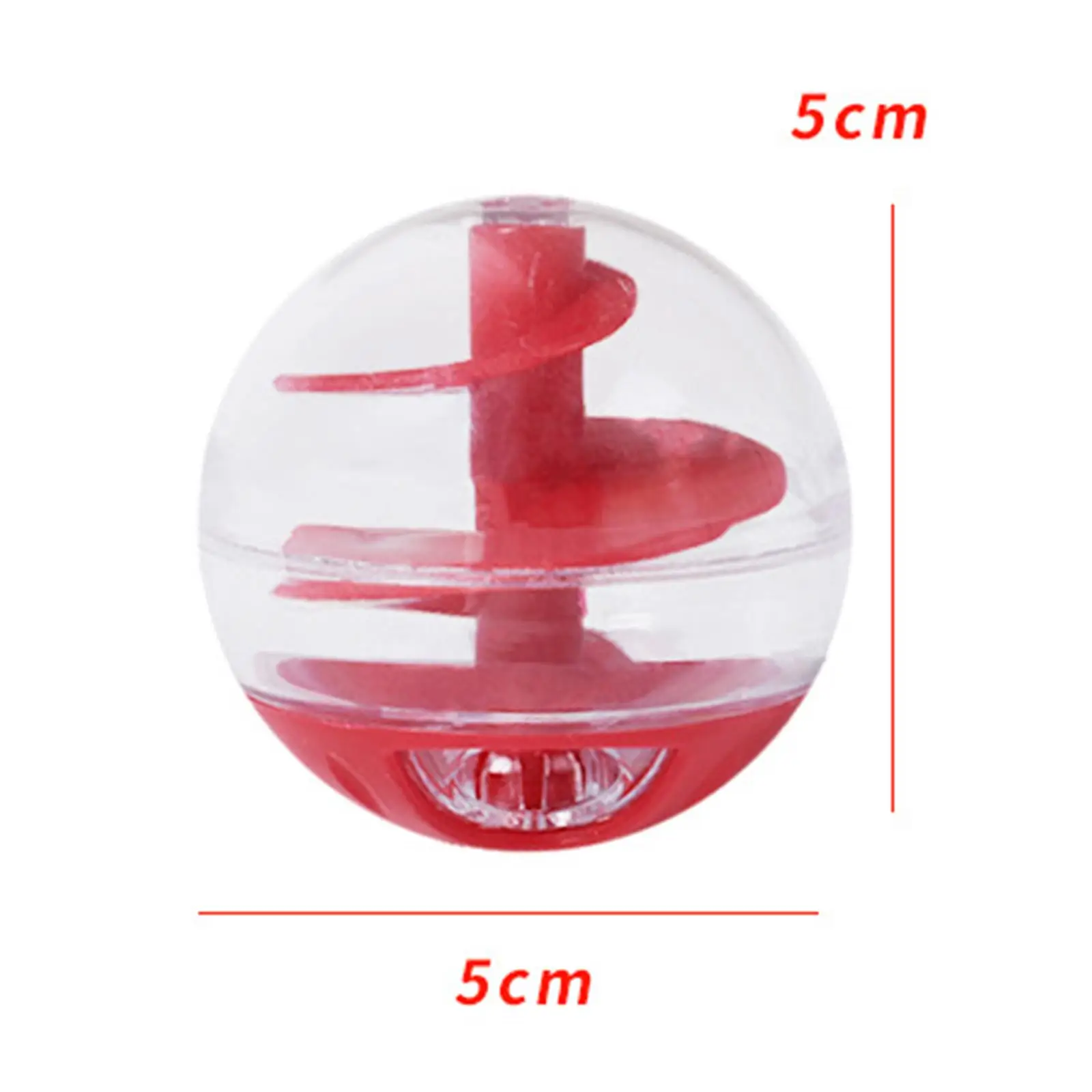 

Cat Treat Ball Training Enrichment Toys Educational Food Dispenser Cat Interactive Toy for Indoor Small / Large Breeds