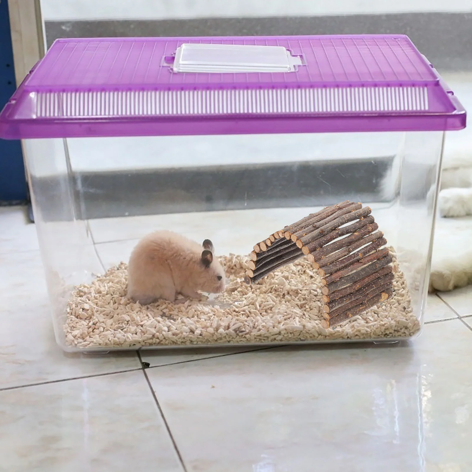 2 шт. арочный мост для хомяка маленькая трубка хижина скалолазания игрушки