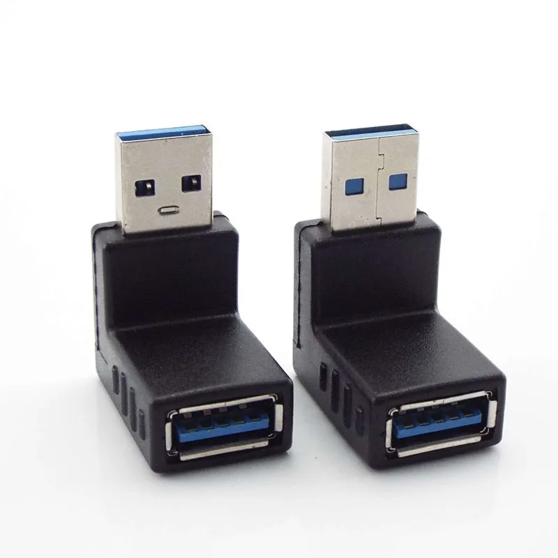 90-градусный левый/правый/вверх/вниз USB 3.0 типа A между мужчинами и женщинами M/F