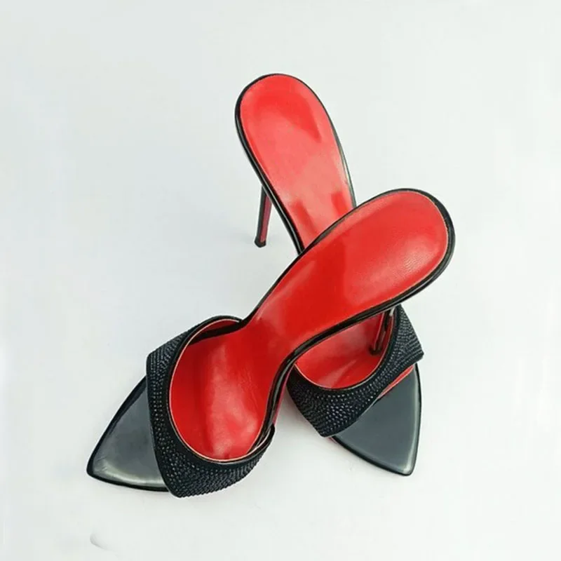 Arden Furtado 2024 летние замшевые тапочки без шнуровки с открытым носком на тонком