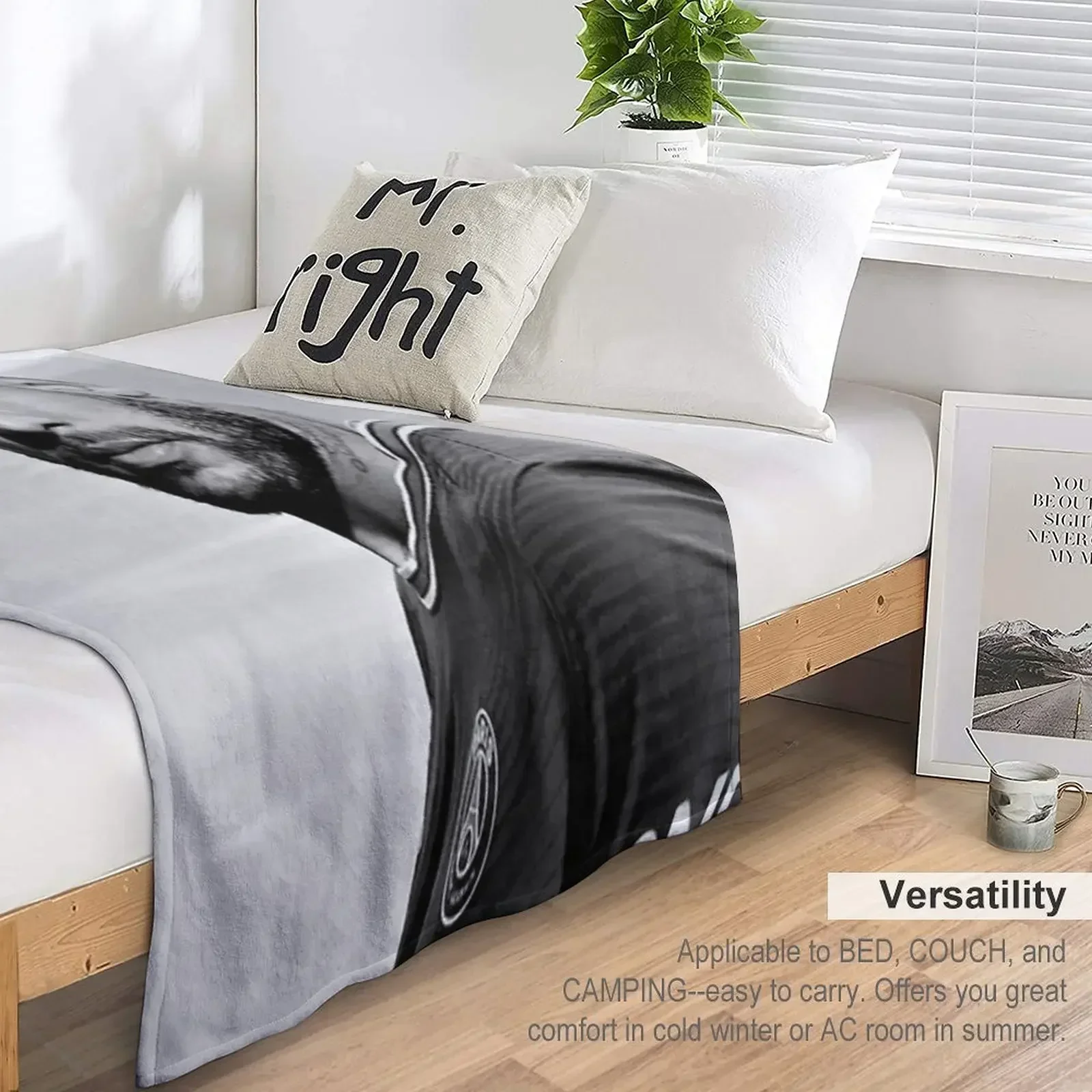 (HD печать) Ney jr пледы одеяла диваны украшения