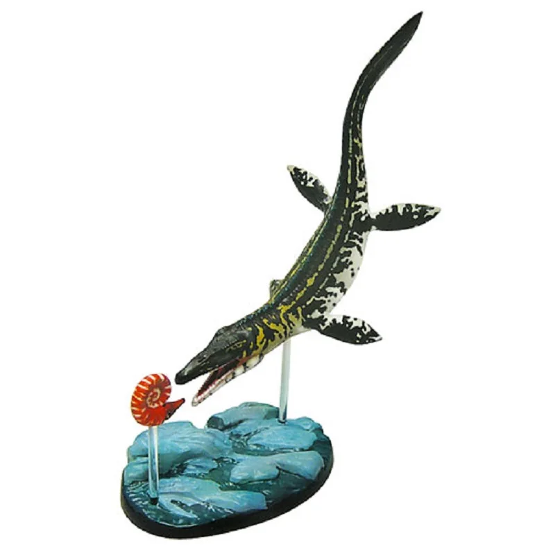 

Доисторические игрушки в виде животных, Плезиозавр, мосазавр, аммонит, морская жизнь, Классические игрушки для детей, динозавр, маленький ра...