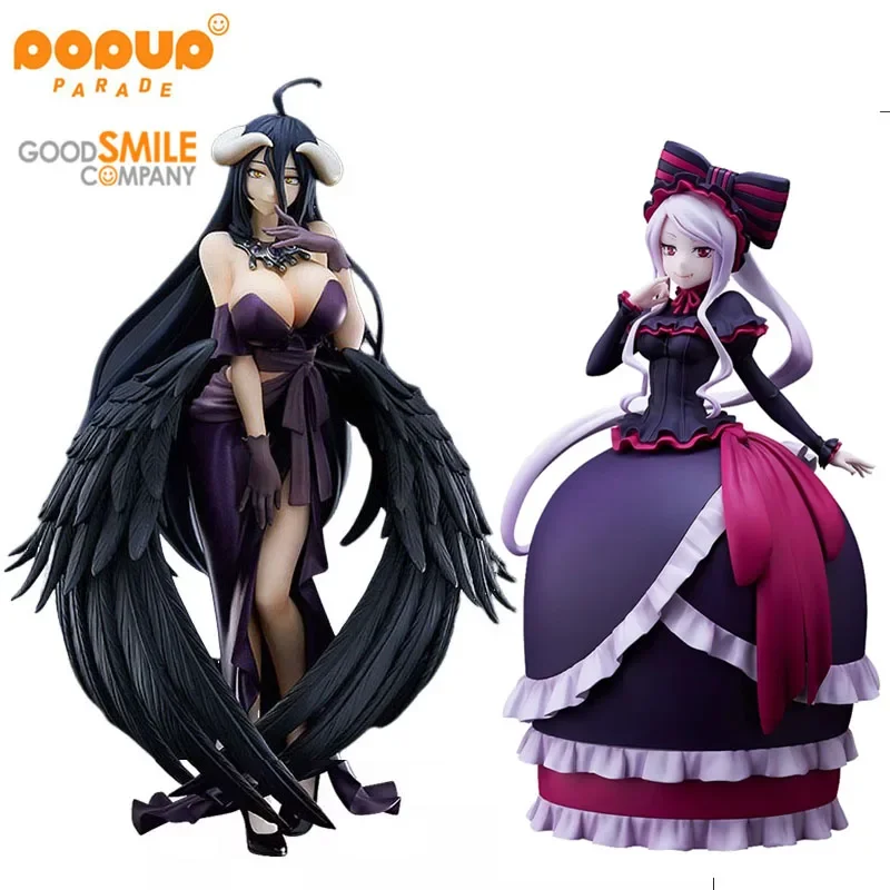В наличии GSC POP UP PARADE OVERLORD IV Albedo Black Full Dress Shalltear Bloodfallen Аниме Фигурки Модель